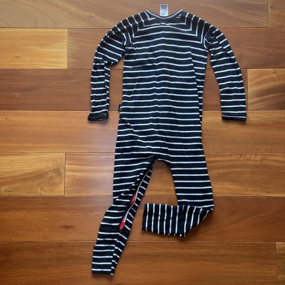 Bonds Wondersuit 18-24m Size 2 Black Stripe Unisex - Picture 6 of 8